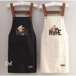 Tạp giề gấu dễ thương, tạp giề chống thấm nước chuyên dụng dùng trong bếp, quán cà phê, nhà hàng 1