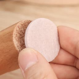Miếng Nỉ Dán Chân Bàn Ghế Chống Trượt, Bọc Lót Chân Bàn Ghế Chống Ồn Chống Xước Nền Nhà (Set 10c) 5