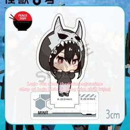 (mua 1 tặng 1) (3CM) Mô hình standee KAIJU NO.8 ver ÁO QUÁI VẬT tượng Hôm nay tôi hóa kaiju anime chibi mica 5