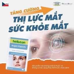 Viên Uống Bổ Mắt Heilusan Augen Kapeln Bổ Sung Dưỡng Chất Cho Mắt,Giảm Mỏi,Khô Nhức Mắt.Hộp 30 viên 1