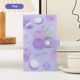Cuốn Album ảnh 6x9cm 120 ngăn và 240 ngăn, nhựa dẻo xinh xắn Babuu Decor 7
