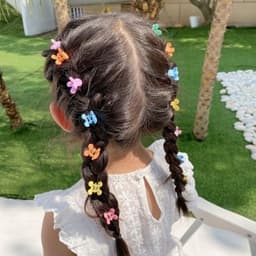 Túi 200 Kẹp Mini Nhiều Màu Nhiều Hình Siêu Dễ Thương Cho Bé 3