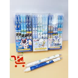 [Hộp 12 Cây]Bút Gel Bấm Xoá Được, Ngòi Bút (0.5mm), Gôm Bôi Không Mòn/Hoạ Tiết Hoạt Hình Ngộ Ngĩnh, Giao Mẫu Ngẫu Nhiên 7