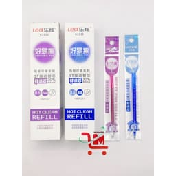 Hộp 20 Ruột Bút Gel Bấm LEX Xoá Được/Ruột Bút Gel Xoá Mực Xanh, Tím, Thay Ruột Dễ Dàng/Ruột Thay Thế Bút Gel Bấm Xoá 2