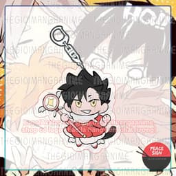 Mua 1 tặng 1 (CARDCAPTOR) Móc khoá HAIKYUU!! Vua bóng chuyền in hình anime mica trong acrylic chibi xinh xắn 7