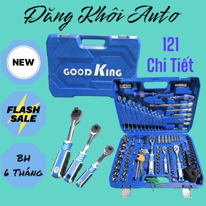 Bộ Dụng Cụ Sửa Chữa 121 Chi Tiết GoodKing Cao Cấp