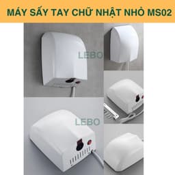 Máy Sấy Tay Kháng Khuẩn Sử Dụng Cảm Biến Cảm Ứng Tự Động Cao Cấp LEBO 5