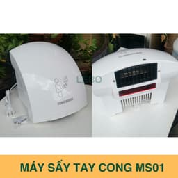 Máy Sấy Tay Kháng Khuẩn Sử Dụng Cảm Biến Cảm Ứng Tự Động Cao Cấp LEBO 6