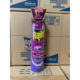 Bình Xịt Muỗi Raid 520ml – Xịt Côn Trùng Chính Hãng, 3 Mùi Hương Lựa Chọn 7