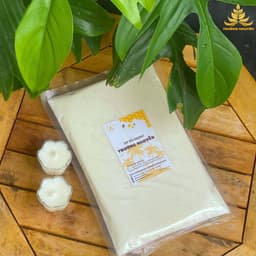 Combo Làm  36  Ly Hoa Mai 35ml + 1kg Sáp Bơ, Tặng Tim Đèn, Keo Nến, Văn Khấn - Nguyên Liệu Làm Nến Bơ Cúng Dường 7