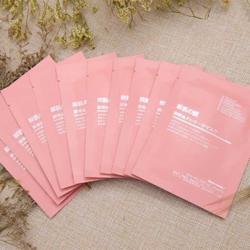 Mặt Nạ Giấy Nhau Thai Cao Cấp Dưỡng Ẩm Chuyên Sâu - Làm Trắng Sáng, Dịu Da, Hỗ Trợ Thu Nhỏ Lỗ Chân Lông