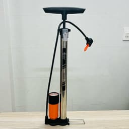 Bơm xe đạp, xe máy thương hiệu Kirito nhật bản có đầu bơm bóng, bơm đệm 6