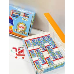 Hộp 30 Cục Gôm Tẩy Bút Chì Gstar / G-Star E-777 / E 777 MÀU TRẮNG, Tẩy Sạch, Bọc Ni Lông Bên Ngoài - Chính Hãng 3