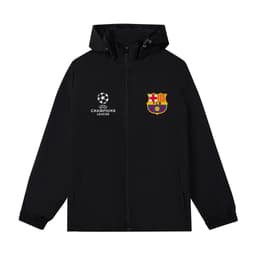 Áo khoác gió hai lớp clb Barcelona chống nước cản gió 4