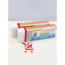 Hộp 12 Cục Gôm Bôi, Tẩy Viết Chì Học Sinh, E666 Trắng, GSTAR, Gôm Bôi Êm Sạch, Nhẹ Nhàng, Mềm, Chất Lượng Tốt 5