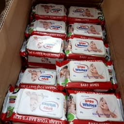 Khăn Giấy Ướt Baby Wipes 80g và Gấu Dâu Nhỏ 125g 19x16cm. LKP 5