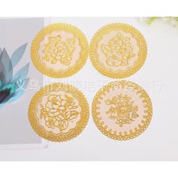 Lót Ly Hình Tròn Sang Trọng 12cm . 2