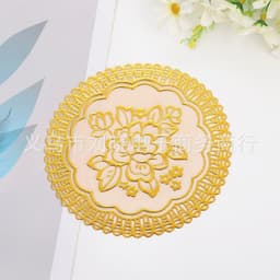 Lót Ly Hình Tròn Sang Trọng 12cm . 3