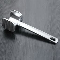 Búa dần thịt, giã gừng tỏi bằng nhôm và Dụng Cụ Nghiền Tỏi Bằng Thép Garlic Press . 5
