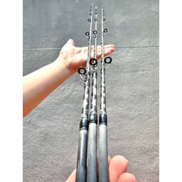 "Ngọn Lẻ, Đọt Lẻ Cần Wutu Fishing - K3 Carbon Xoắn Siêu Dày, Siêu Khỏe" 1