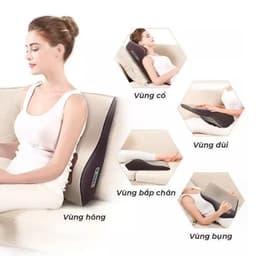 Gối Massage Hồng Ngoại Cổ Vai Gáy VP-G20P. 4
