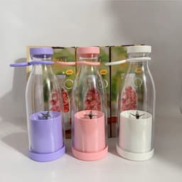 Máy Xay Sinh Tố Cầm Tay 6 Lưỡi 420ml và Máy Xay Sinh Tố Xài Pin (Loại Rẻ) . 2