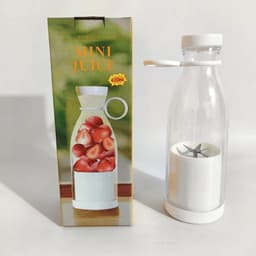Máy Xay Sinh Tố Cầm Tay 6 Lưỡi 420ml và Máy Xay Sinh Tố Xài Pin (Loại Rẻ) . 7