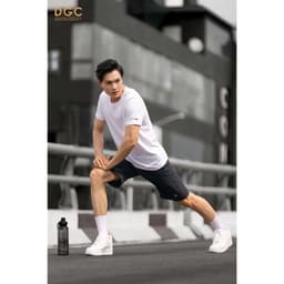 Áo Thun Ngắn Tay Nam DGC Áo phông trơn bassic Dáng Suông, Chất Liệu Cotton Mềm Thoáng Mát - SATBC02M 3