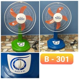 Quạt Natifan B301 và Quạt Để Bàn Mini KC-5811 . 1