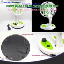 Quạt Natifan B301 và Quạt Để Bàn Mini KC-5811 . 8
