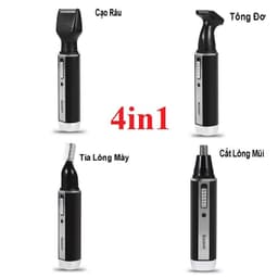 Tông Đơ, Cạo Râu, Tỉa Lông Mũi Kemei 6630 4in1 7