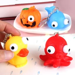 Móc Khoá Thú Mắt Lồi Dể Thương. 3