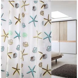 Màn che phòng tắm chống thấm 180x180cm nhiều hình và Bình Đựng Xà Phòng Tạo Bọt 250ml . 6