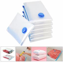 Túi Hút Chân Không Đựng Quần Áo 40 X 60cm và Ống Bơm Gối, Bong Bóng . 1