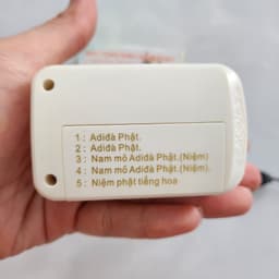 Máy Niệm Phật 5 Bài Kinh Trắng XH-108 (màu trắng) . 2