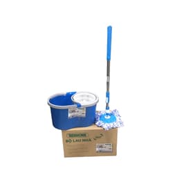Bộ Lau Nhà Tự Vắt 360 Độ TADAHOME, Cây Lau Nhà, Chổi Lau Nhà Có Lồng Vắt Khô Tiện Lợi - DOMUS 4