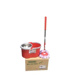 Bộ Lau Nhà Tự Vắt 360 Độ TADAHOME, Cây Lau Nhà, Chổi Lau Nhà Có Lồng Vắt Khô Tiện Lợi - DOMUS 3