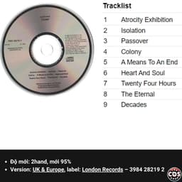 Album Joy Division – Closer chính hãng 2
