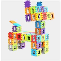Bộ Lego Nhà Khối 3D 150 Chi Tiết Đồ Chơi Lắp Ráp Xếp Hình Sáng Tạo Rèn Tư Duy Cho Bé 9