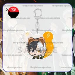 Mua 1 tặng 1 (TAI GẤU THỎ) Móc khoá WIND BREAKER in hình anime mica trong acrylic chibi xinh xắn 4