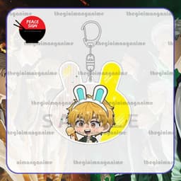 Mua 1 tặng 1 (TAI GẤU THỎ) Móc khoá WIND BREAKER in hình anime mica trong acrylic chibi xinh xắn 3
