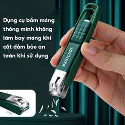 COMBO Bộ Dụng Cụ Bấm Móng 6 Món JYoohome Kèm Hộp Đựng, Bộ Cắt Bấm Dũa Móng Tay Móng Chân Đa Năng 4