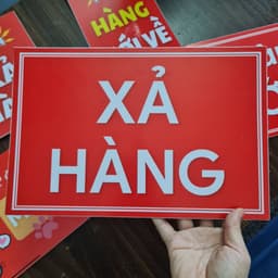 Set 4 Bảng Xả Hàng, Hàng Mới Về Cho Shop Thời Trang 5