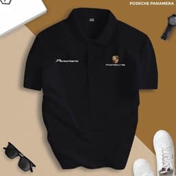 Áo Polo Nam Cổ Bẻ Porsche Chất Cá Sấu CVC, Porsche 911 Phong Cách Sang Chảnh, Thanh Lịch 2