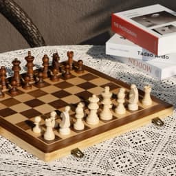 Cờ Vua Gỗ Nam Châm Cao Cấp có Từ Tính Cao Giúp Con Phát Triển Trí Tuệ 1