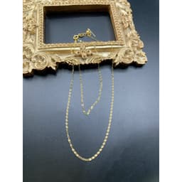 Dây chuyền 18 kara xuyên tâm chuyên dụng lõi 0,5mm, thiết kế thông minh, tiện lợi với chốt co rút và dễ dàng gắn charm. 2