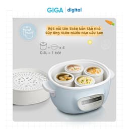 Nồi Nấu Chậm Bear SUBE003, 2,5Lit - 380w ,Bản Tiếng Việt - 8 chế độ nấu đa dạng, Hàng Chính Hãng 5