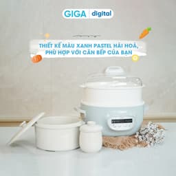 Nồi Nấu Chậm Bear SUBE003, 2,5Lit - 380w ,Bản Tiếng Việt - 8 chế độ nấu đa dạng, Hàng Chính Hãng 2