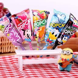 [HSD 2026] Kẹo Mút Cho Bé Popcan Glico Mickey , Kẹo Mút Nhiều Vị Trái Cây Nội Địa Nhật 4