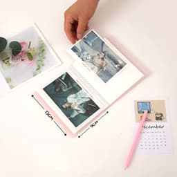 Cuốn Album ảnh 9x13cm 52 ngăn nhựa dẻo và 100 ngăn bìa cứng xinh xắn Babuu Decor 5